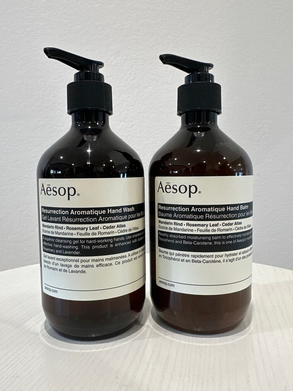 Aēsop Resurrection Aromatique Hand Wash + Balm (2)